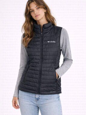Columbia Women's Black Quilted Puffer Vest